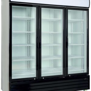 Armario Expositor Refrigerado 1600 litros 3 Puertas Batientes de Vidrio de 1720 x730 x2060h mm PEKIN CST1600