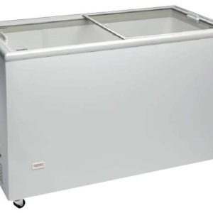 Congelador Horizontal Puerta Vidrio Corredera de 1503 x670 x895h mm AVEIRO ICE500NTVS. 67kg.