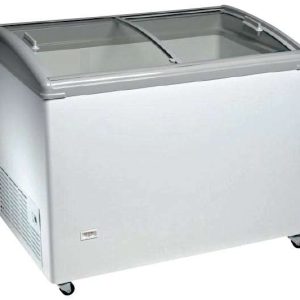 Congelador Horizontal Puerta Vidrio Curvo Corredera de 1503 x670 x900h mm AVEIRO TCHC500N