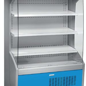 Mural Refrigerado Expositor 4 Estantes Fondo 700 de 705 x700 x1998h mm AVEIRO MPL070-A azul