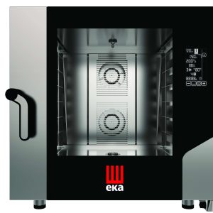 Horno eléctrico convección MILLENIAL BLACK MASK Pastelería/Panadería 6 bandejas 600x400 mm MKF664BM Línea Padova