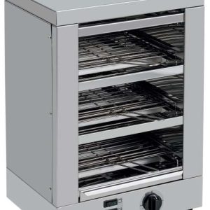 Tostador 3 pisos Slim Line  resistencias de cuarzo contemporizador 2400W TE3T