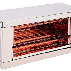 Tostador 1 piso resistencias de cuarzo sin temporizador 2000W TS1