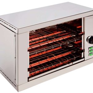 Tostador 2 pisos resistencias de cuarzo  sin temporizador 3000W TD2