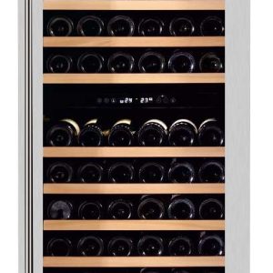 Armario Cava de Vino 2 temperaturas 140 botellas 595X700X1605h mm PEKIN W-140