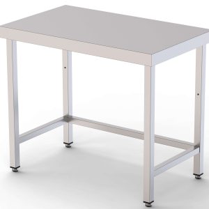 Mesa de Trabajo Acero inoxidable Central Sin Estante 2400x800x850h mm WTC180240S0