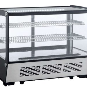 Vitrina refrigerada sobremostrador Cristal Recto 888X568X686h mm Línea Pekín XCW160Z