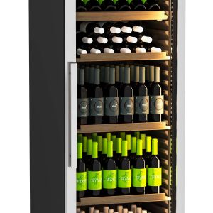 Armario Cava de Vino 72  botellas con 4 ESTANTES DE MADERA(3 Rectos y 1 Superior inclinado)  620X655X1850h mm WR300 Línea Córdoba