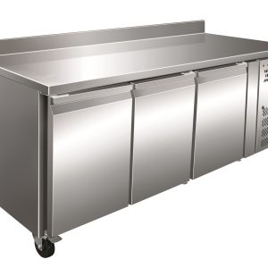 Mesa Refrigerada GN1/1 Acero Inoxidable 3 Puertas 1795x700x960h mm PEKIN GN3200TN