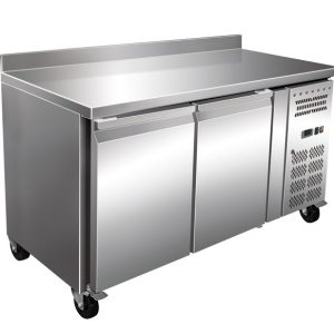 Mesa Congelados Snack Acero Inoxidable 2 Puertas 1360x600x960h mm PEKIN SNACK2200BT