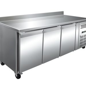 Mesa Congelados Snack Acero Inoxidable 3 Puertas 1795x600x960h mm PEKIN SNACK3200BT