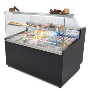 Vitrina Refrigerada Expositora de 2 metros Fondo 973 mm Frío Estático Línea CORDOBA VRE-200
