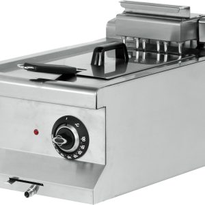Freidora eléctrica sobremesa 10 litros 7,2 kW 400x635x285h mm EMP6FE010 Línea 600 Estambul