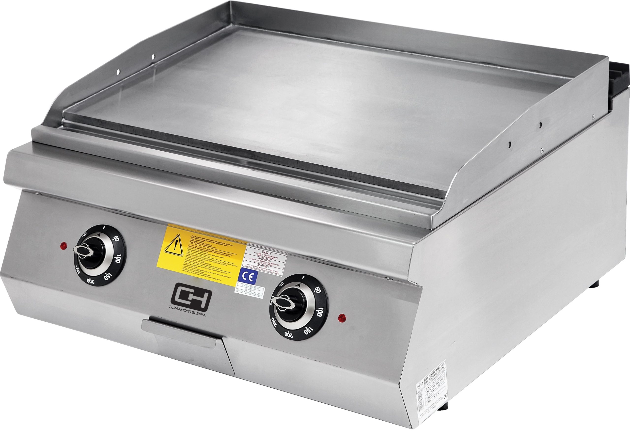Frytops Eléctrico Acero Rectificado Sobremesa 8,4 kW 800x730x300h mm EMPPLS7IE020 Línea 700 Estambul