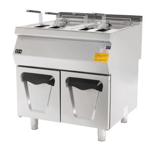 Freidora a Gas 24 + 24 Litros 2 x 17,4 kW 800x900x850h mm EMPPLS9FG020 Línea 900 Estambul