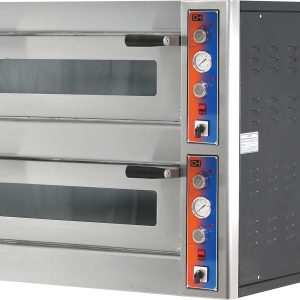 Horno Pizza Eléctrico capacidad 6+6 pizzas diámetro 30 cm EMP6+6