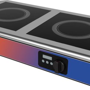 Cocina Inducción Snack Sobremesa 2 Zonas 3,5 + 3,5 kW Línea Estambul EMPSIND020