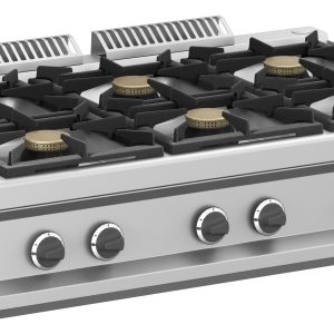 Cocina a gas 6 fuegos 6x7 Kw Sobremesa MFB711TXL MAGISTRA PLUS 700